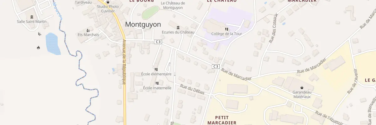 Plan du 12 Rue de la Vieille Tour à Montguyon