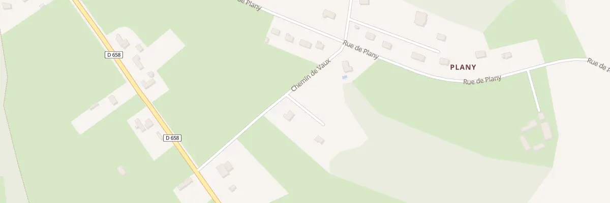 Plan du 6 Che de Vaux à La Hoguette