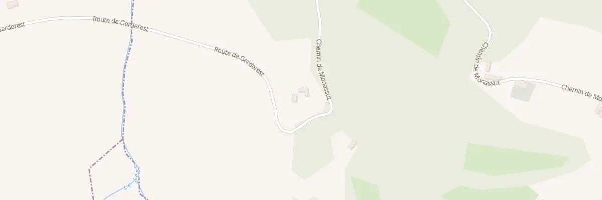 Plan du 5003 Che de Monassut à Gerderest