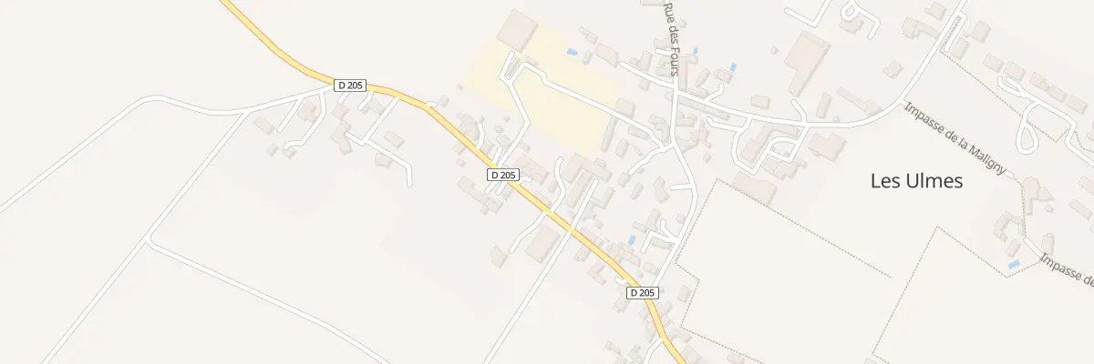 Plan du 8 Rue de la Tour aux Ulmes