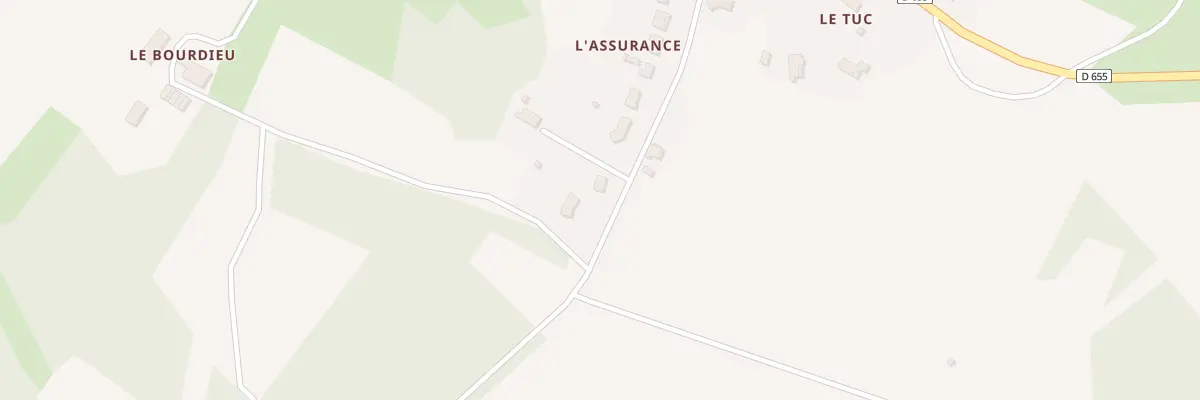 Plan du 14 L’Assurance à Saint-Côme