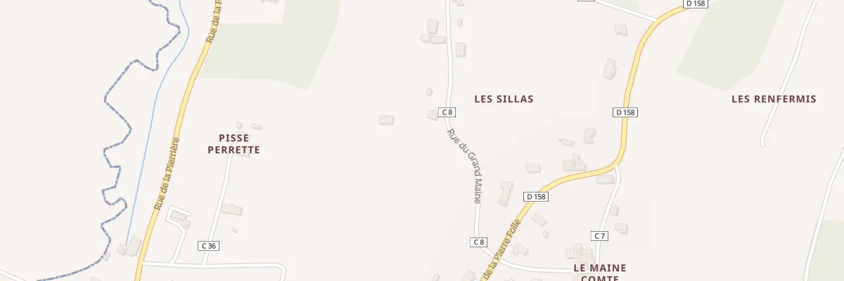 Plan du 5272A Les Justices à Montguyon
