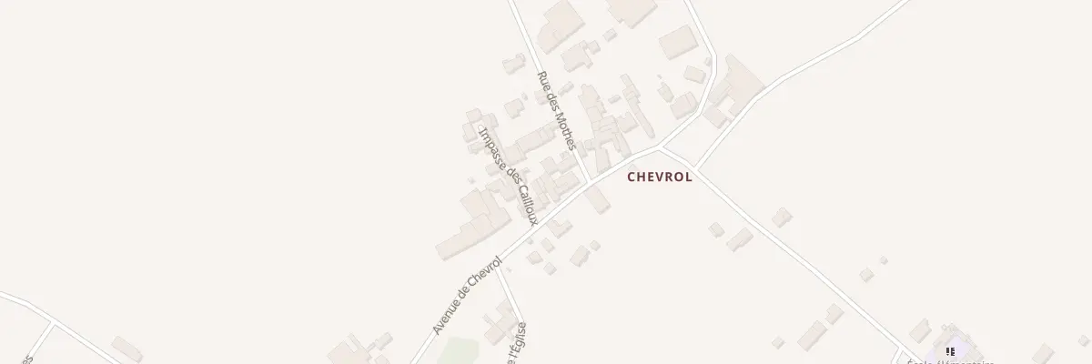 Plan du 112 Chevrol-sud à Néac
