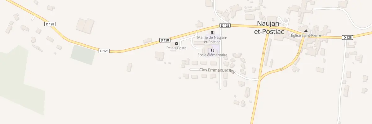 Plan du 1 Clos Emmanuel Roy à Naujan-et-Postiac