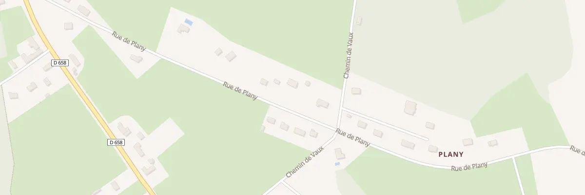 Plan du 17 Rue de Plany à La Hoguette
