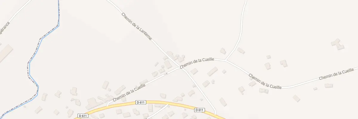 Plan du 19 Che de la Cueille à Nanteuil