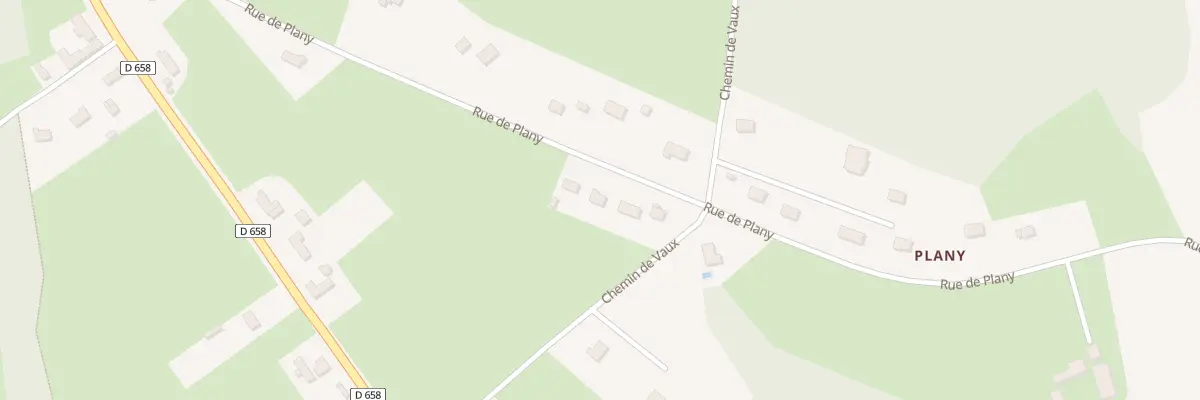 Plan du 18 Rue de Plany à La Hoguette