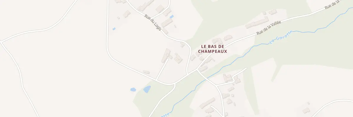 Plan du 5295 Le Logis Est à Louin