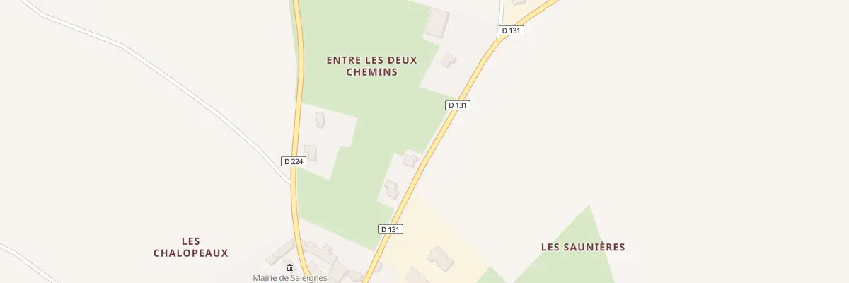 Plan du 11 Rue de la Foret à Saleignes