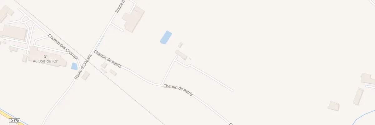 Plan du 510 Che de Patris à Saint-Émilion