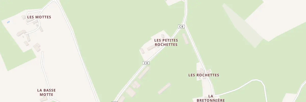 Plan du 5337 Les Petites Rochettes à Rouessé-Vassé