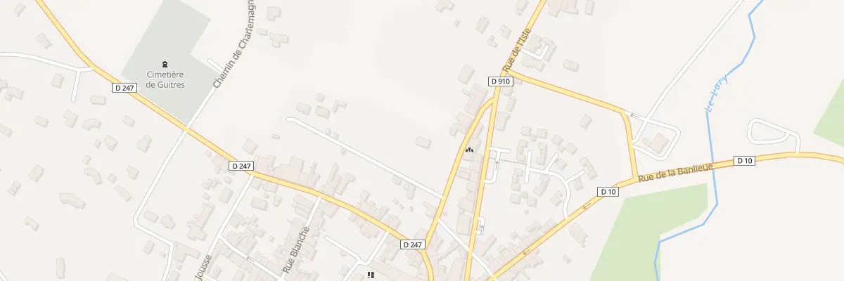 Plan du 38 Le Bourg à Guîtres