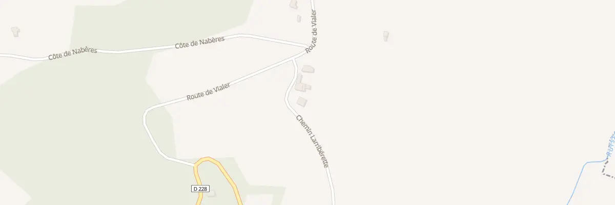Plan du 1 Che de Larriberette à Lalongue