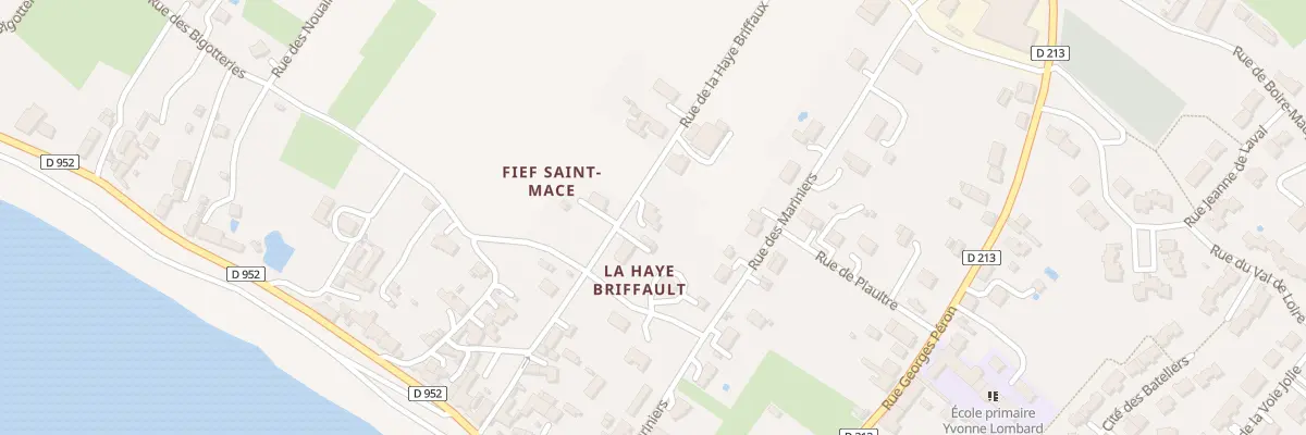 Plan du 10 Rue de la Haye Briffaux à Saint-Clément-des-Levées