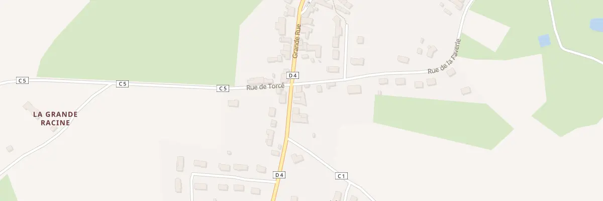 Plan du 55 Grande Rue à Parennes
