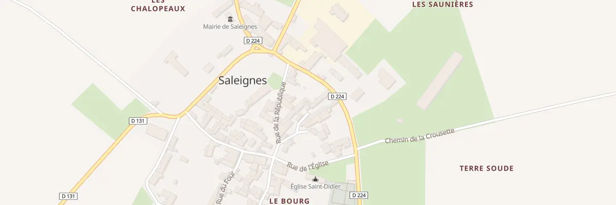 Plan du 5 Imp Georges Chauveau à Saleignes
