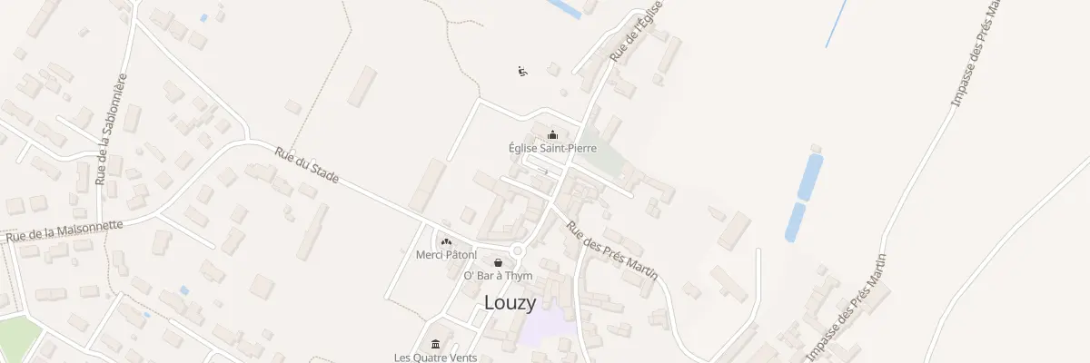 Plan du 4 Imp du Bourg à Louzy