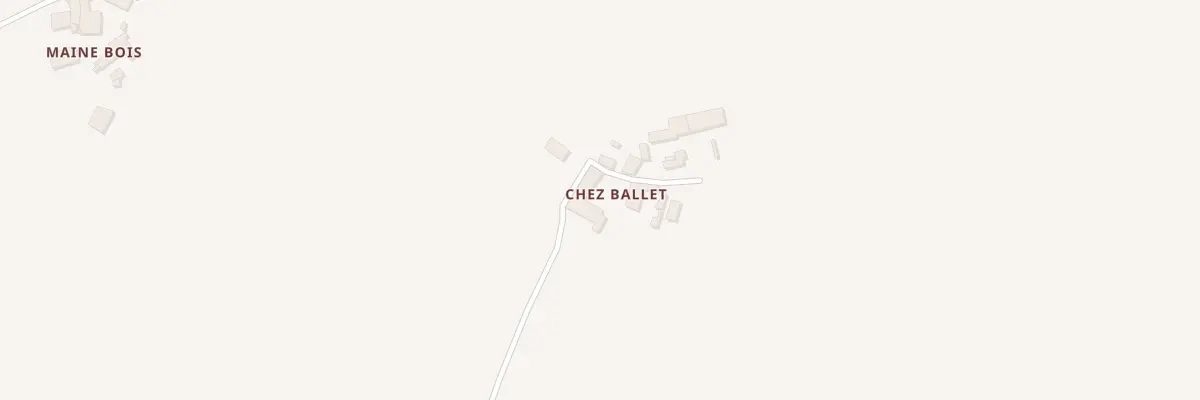 Plan du 5125 Chez Ballet à Lignières-Ambleville