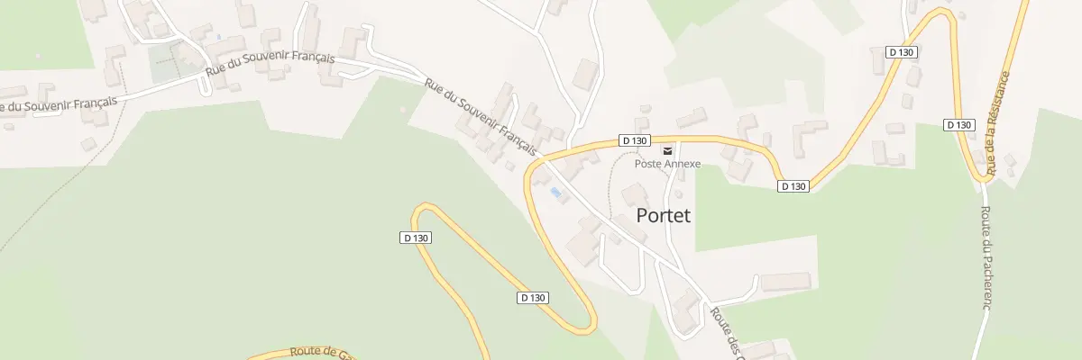 Plan du 2 Rte des Cretes à Portet