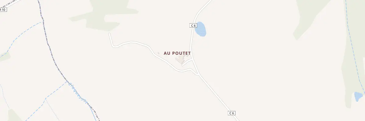 Plan du 5053 Au Poutet à Labarthète