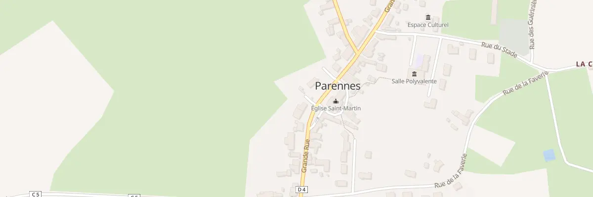 Plan du 34 Grande Rue à Parennes