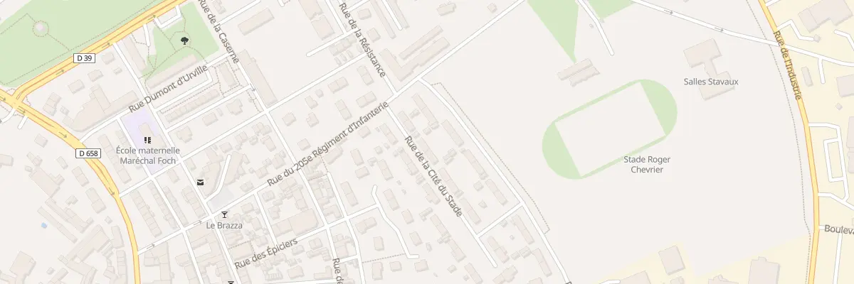 Plan du 22 Rue de la Cité du Stade à Falaise