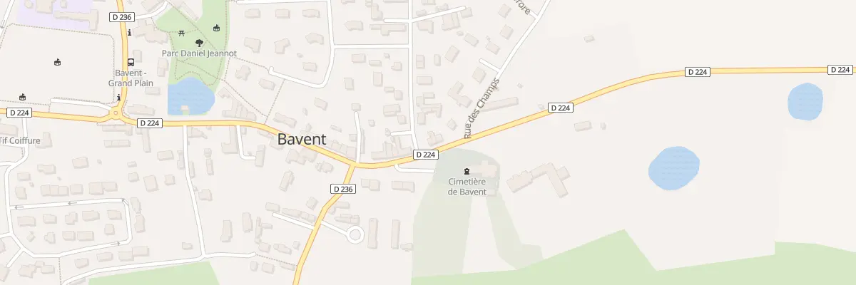 Plan du 15 Pl de l’Église à Bavent