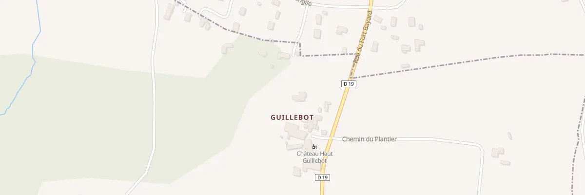 Plan du 34 Guillebot Ouest à Lugaignac