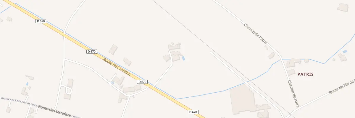 Plan du 860 Petit Gontey à Saint-Émilion