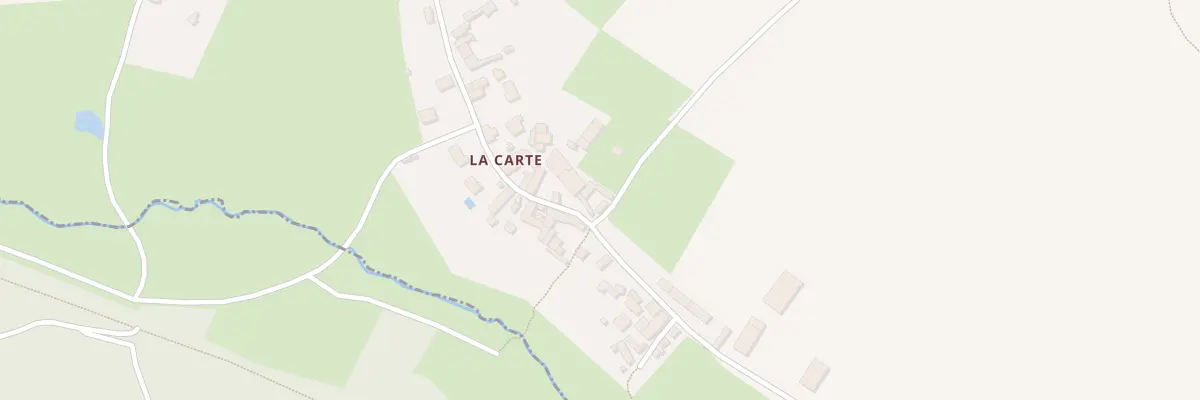 Plan du 23 La Carte à Beaussais-Vitré