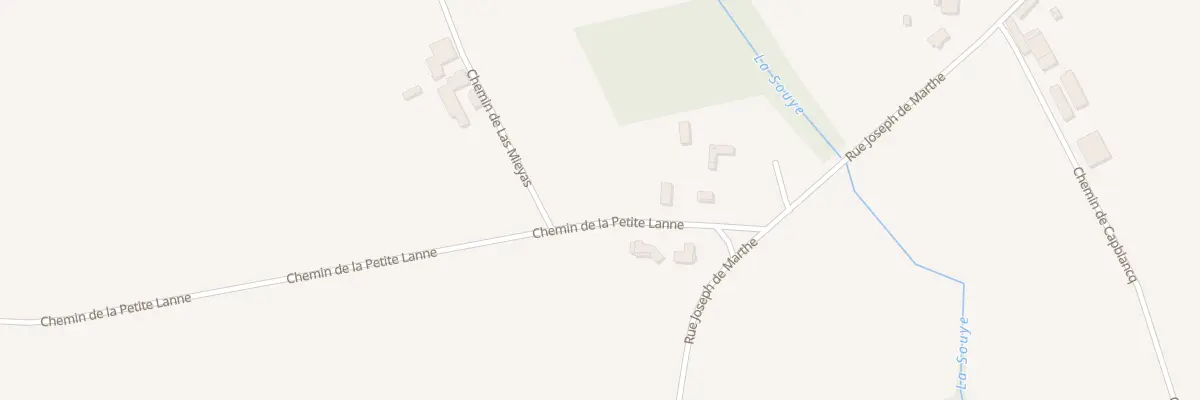 Plan du 4 Che de la Petite Lanne à Espéchède