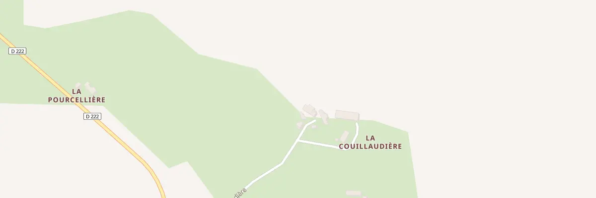 Plan du 5071 La Couillaudière à Saint-Aubin-du-Désert