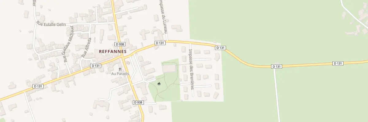 Plan du 3 Imp des Brenières à Reffannes