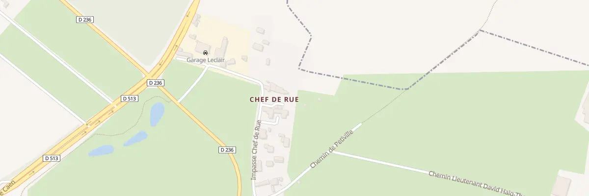 Plan du 11 Chef de Rue à Bavent