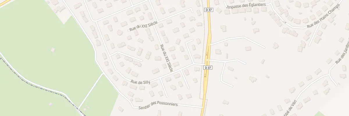 Plan du 3 Rue du 21 Eme Siecle à Troarn