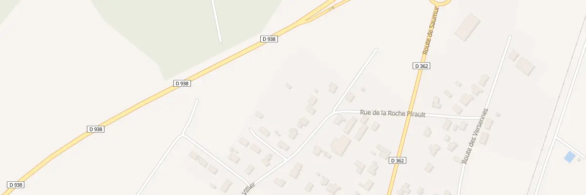Plan du 33 Rue du Villier à Brion-près-Thouet