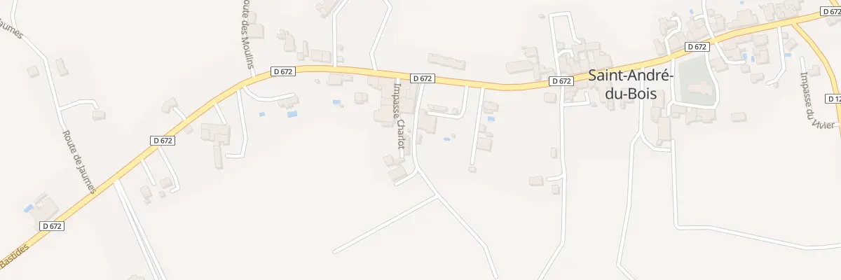 Plan du 2 Charlot Est à Saint-André-du-Bois