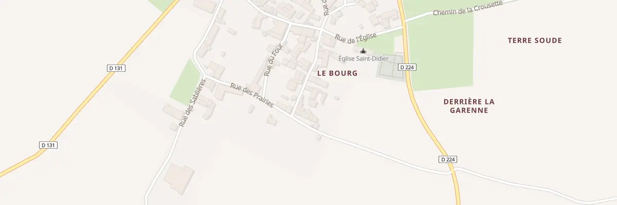 Plan du 21 Rue de la Republique à Saleignes
