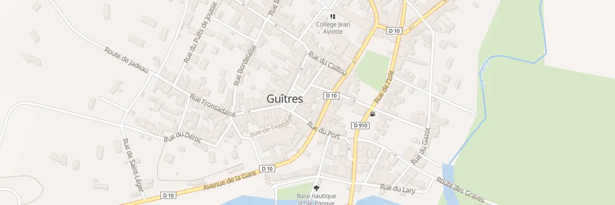 Plan du 15 Rue Notre-dame à Guîtres