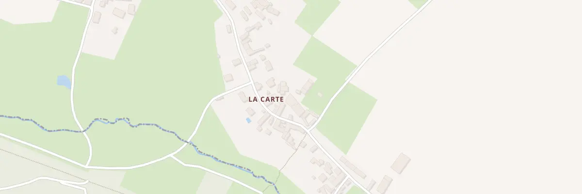 Plan du 21 La Carte à Beaussais-Vitré