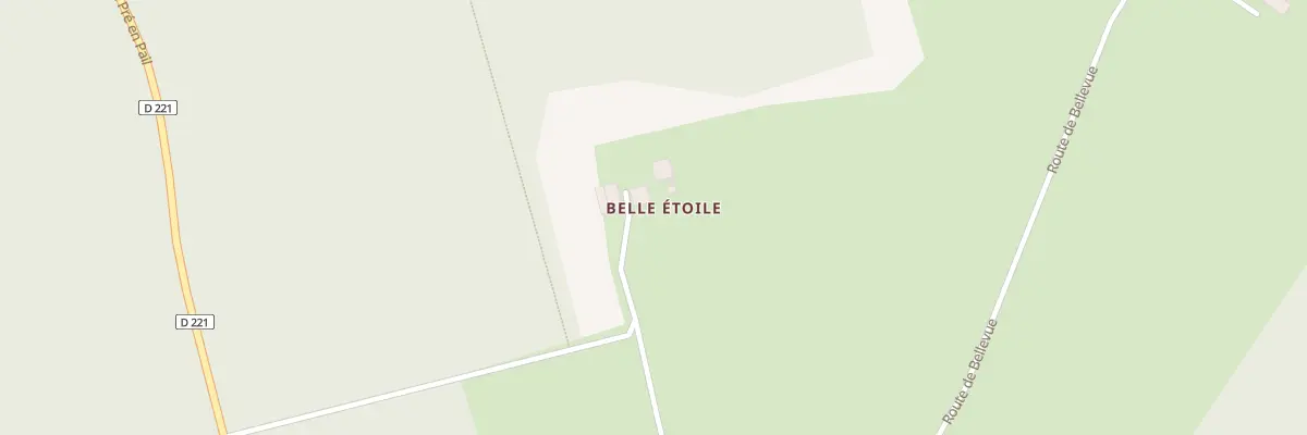 Plan du 3629 Rte de Pré en Pail à Lignières-Orgères
