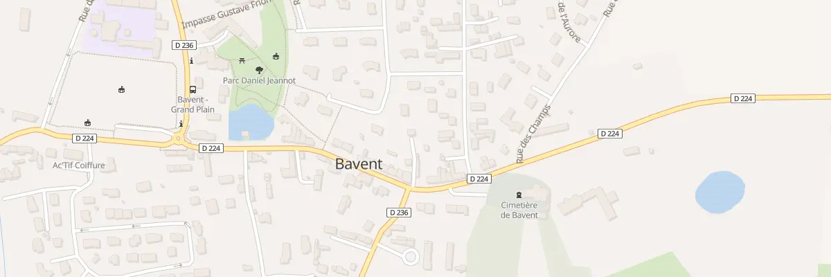 Plan du 3 Pl de l’Église à Bavent