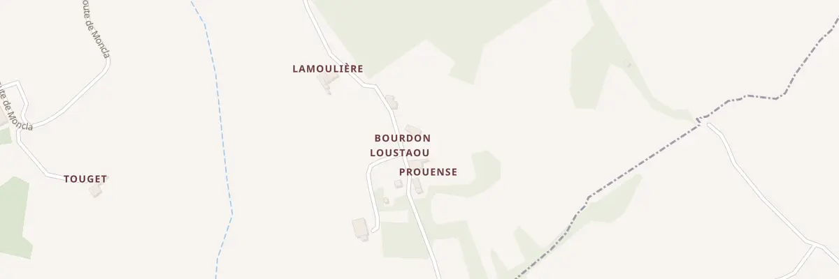 Plan du 5046 Au Bourdon à Verlus