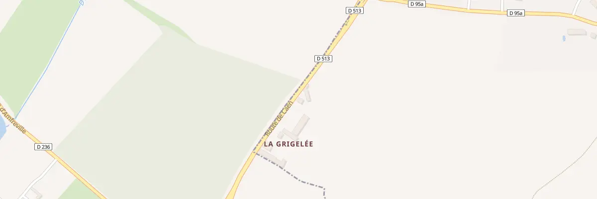 Plan du 1 Rte de Caen à Petiville