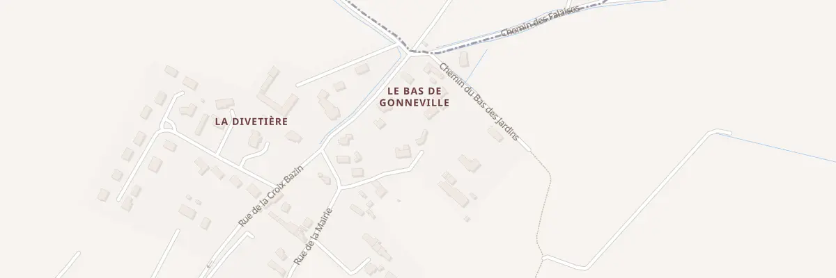 Plan du 5 Rue de la Maison Legrand à Gonneville-en-Auge
