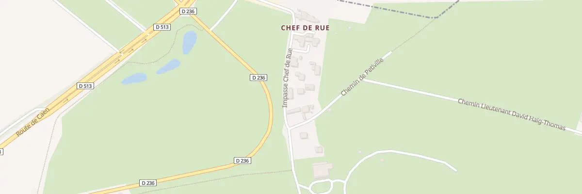 Plan du 16 Imp de Chef de Rue à Bavent