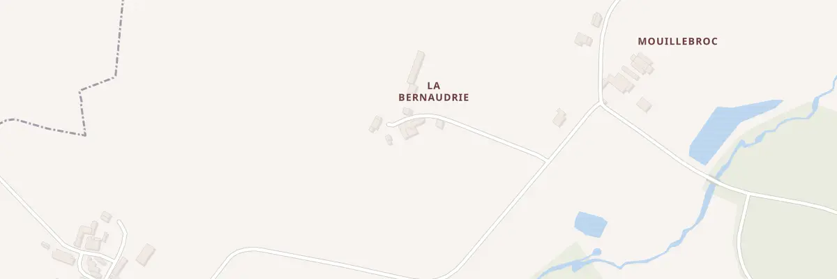 Plan du 1 La Bernaudrie à Neuvicq