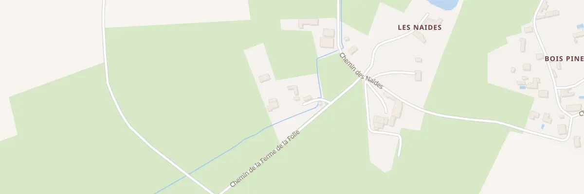 Plan du 2 Chem de la Ferme de la Folie à Souvigné