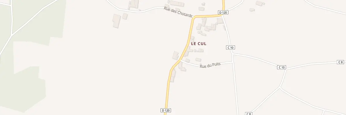 Plan du 4 Rue du Sommet le Cul à Paizay-le-Chapt