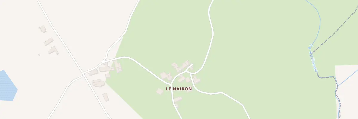 Plan du 6 Le Bas Nairon à Clavé
